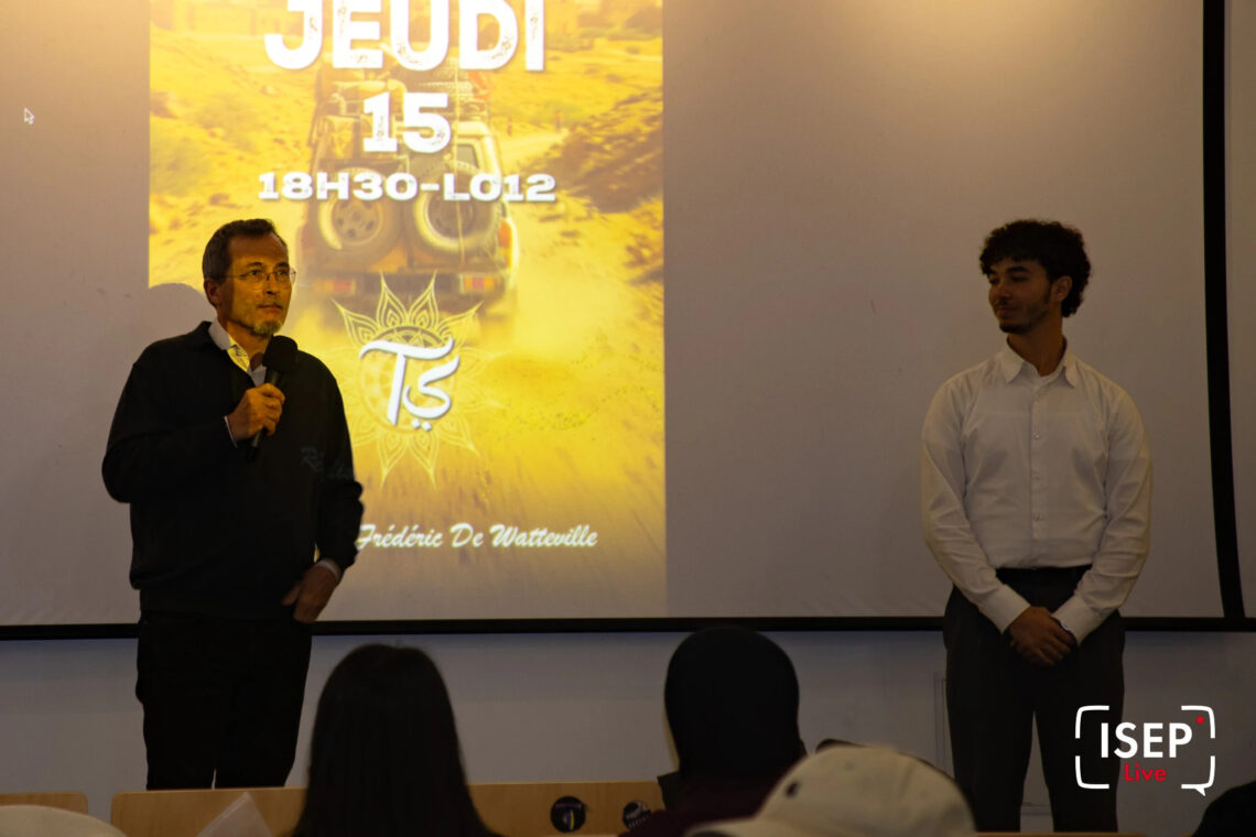 Projection à l’Isep du film Mission Transaharienne 2025 : 10 jours d’engagement solidaire au Maroc pour favoriser l’accès à l’éducation.